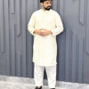 Off white kurta pajama for men pakistan