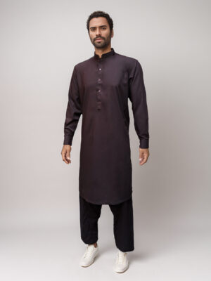 Woody Brown Pakistani Men's Shalwar Kameez