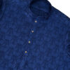 Nile Blue Luxury Jamawar kurta